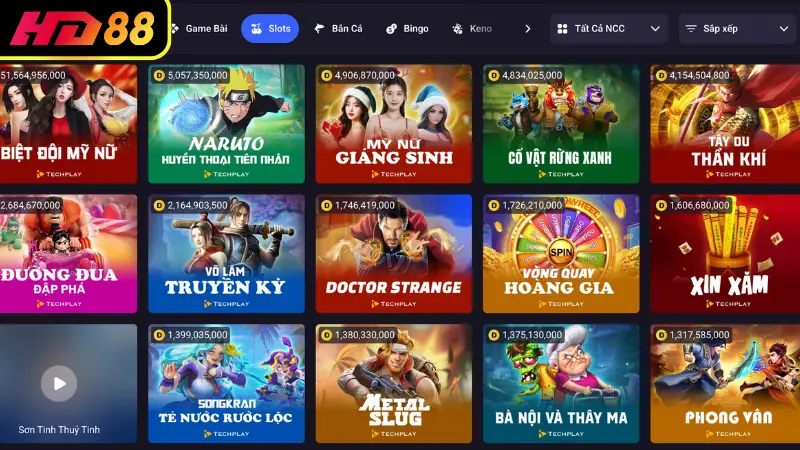 Slot game - Thiên đường quay hũ với jackpot khủng